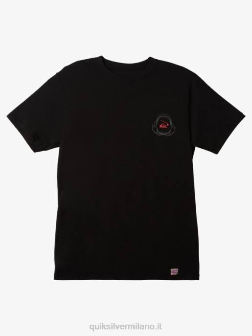 esso Quiksilver uomini t-shirt grande morso hawaii nero HTZR1421