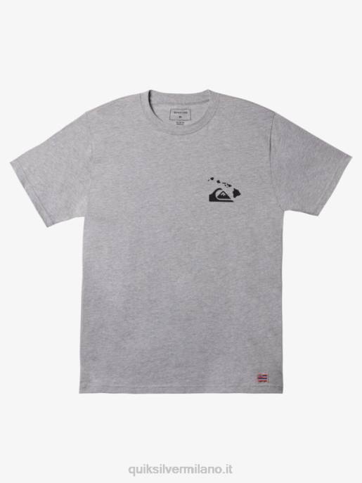 esso Quiksilver uomini t-shirt hawaii doppio amo da pesca erica atletica HTZR1113