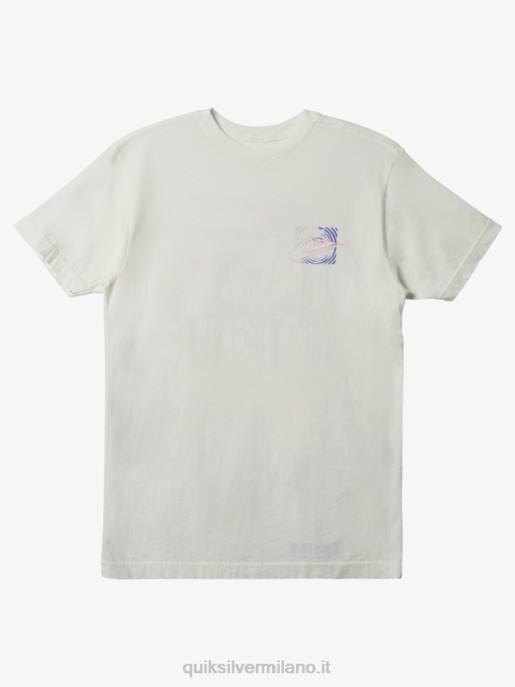esso Quiksilver uomini t-shirt internazionale worldforce bianco antico HTZR598