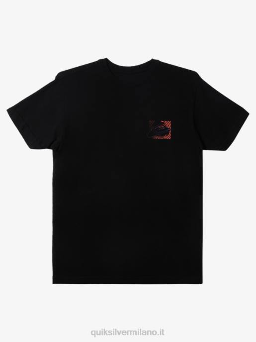 esso Quiksilver uomini t-shirt internazionale worldforce nero HTZR597
