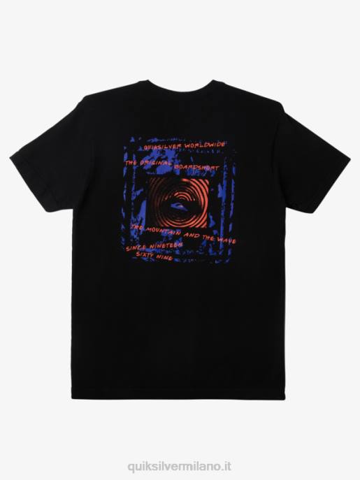 esso Quiksilver uomini t-shirt internazionale worldforce nero HTZR597
