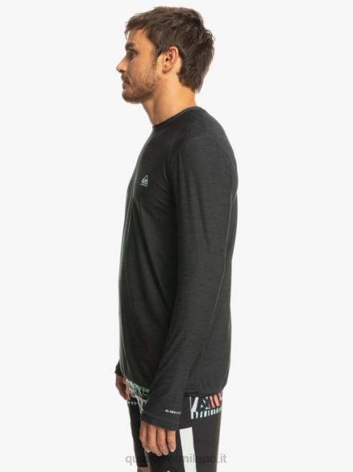 esso Quiksilver uomini t-shirt manica lunga corridore della costa erica fantasma HTZR1348