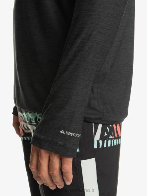 esso Quiksilver uomini t-shirt manica lunga corridore della costa erica fantasma HTZR1348