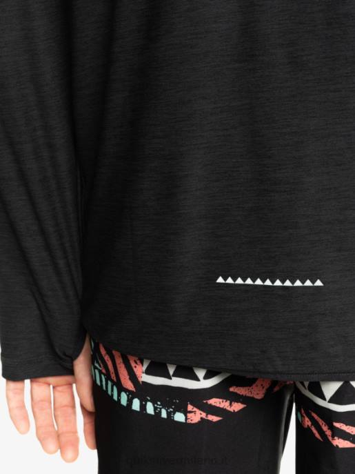 esso Quiksilver uomini t-shirt manica lunga corridore della costa erica fantasma HTZR1348