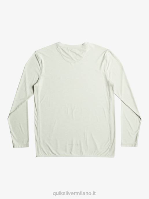 esso Quiksilver uomini t-shirt manica lunga corridore della costa erica viola grigia HTZR1347