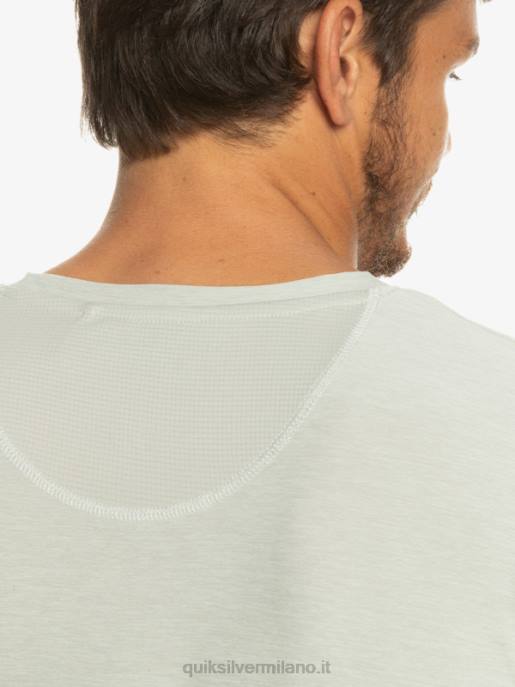 esso Quiksilver uomini t-shirt manica lunga corridore della costa erica viola grigia HTZR1347