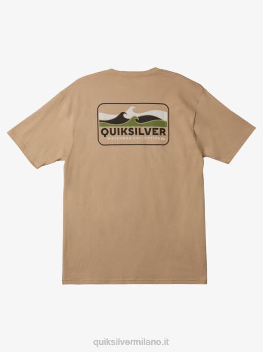 esso Quiksilver uomini t-shirt mare mosso waterman incenso HTZR1346