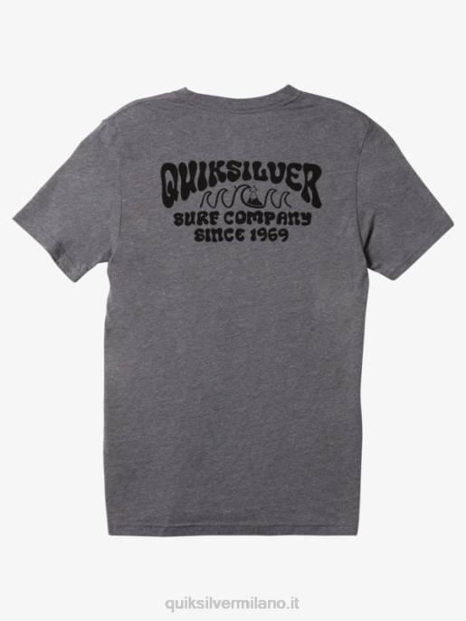 esso Quiksilver uomini t-shirt mod erica grigio medio HTZR528