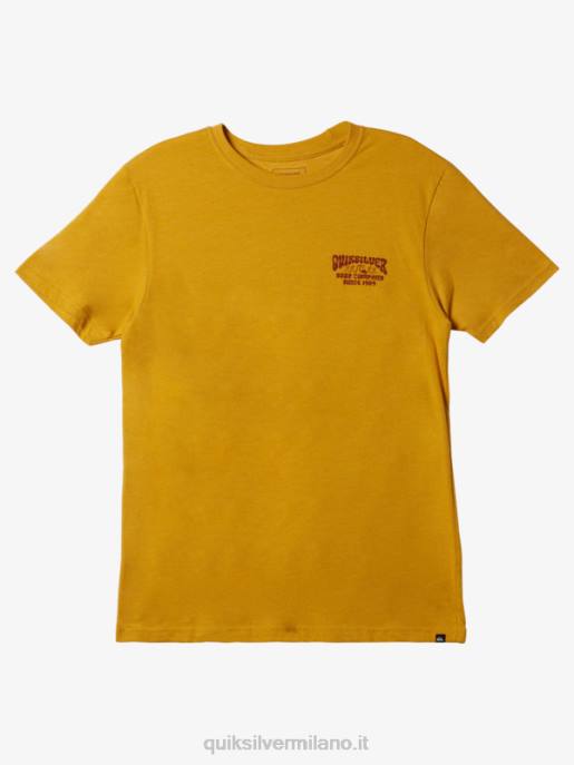 esso Quiksilver uomini t-shirt mod pepita d'oro erica HTZR527