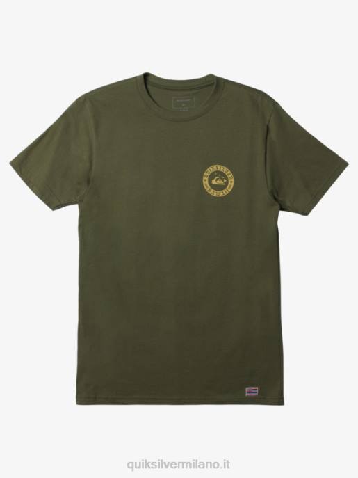 esso Quiksilver uomini t-shirt muro d'acqua hawaii Quadrifoglio HTZR277