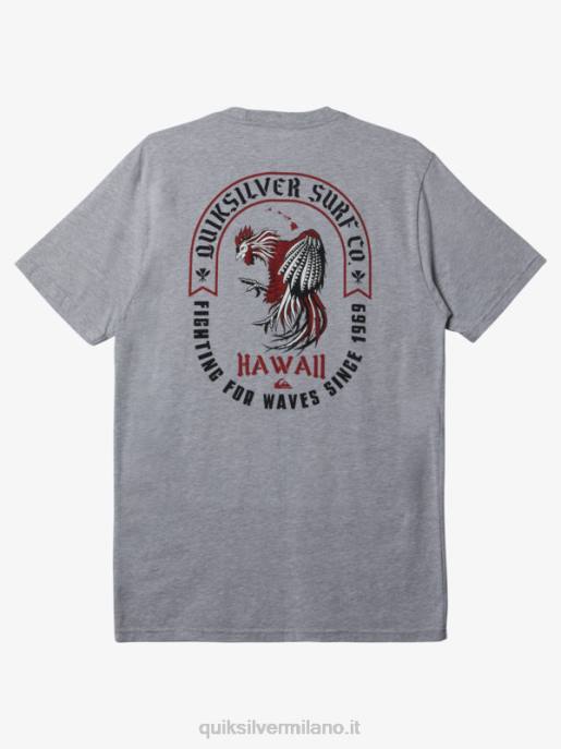 esso Quiksilver uomini t-shirt reale gallo hawaii erica atletica HTZR673