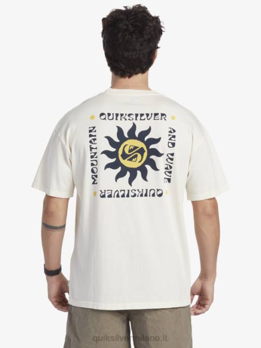 esso Quiksilver uomini t-shirt rituali del tramonto betulla HTZR391
