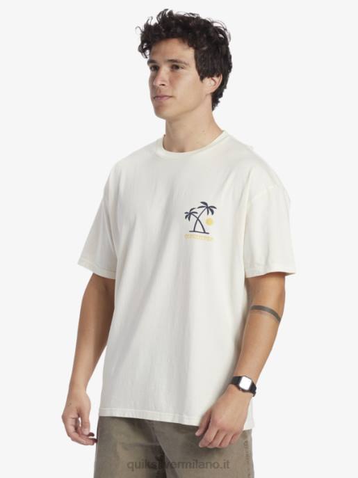 esso Quiksilver uomini t-shirt rituali del tramonto betulla HTZR391
