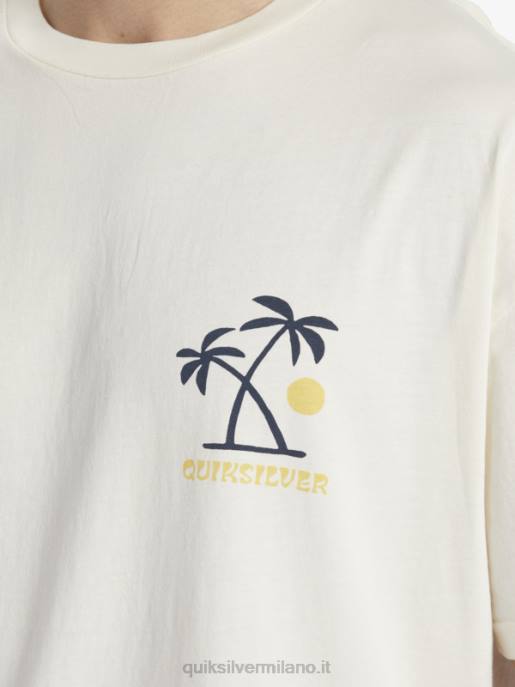 esso Quiksilver uomini t-shirt rituali del tramonto betulla HTZR391