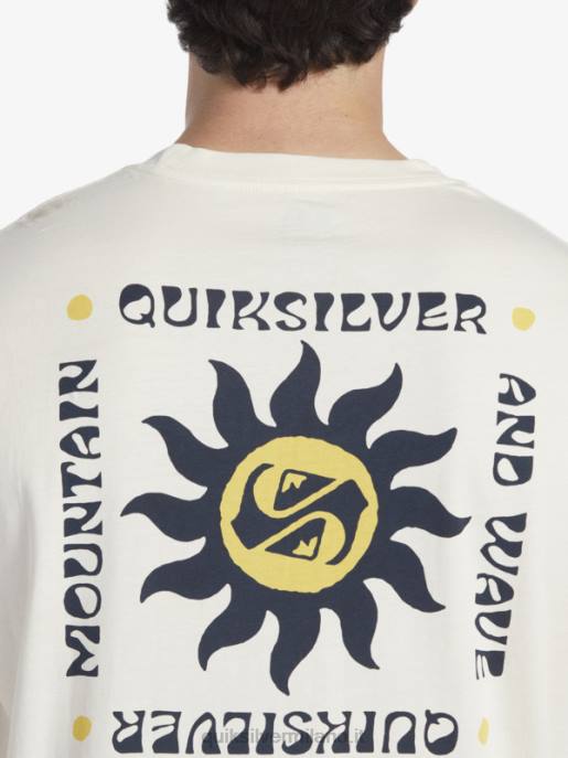 esso Quiksilver uomini t-shirt rituali del tramonto betulla HTZR391