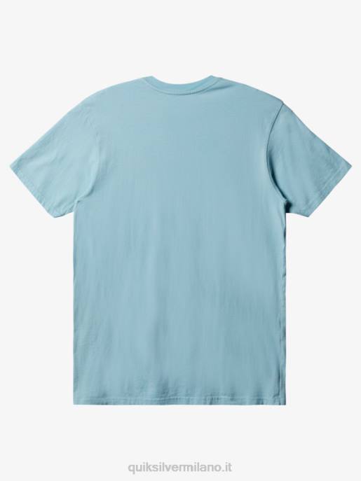 esso Quiksilver uomini t-shirt tascabile per tutti i giorni vetro da spiaggia HTZR897
