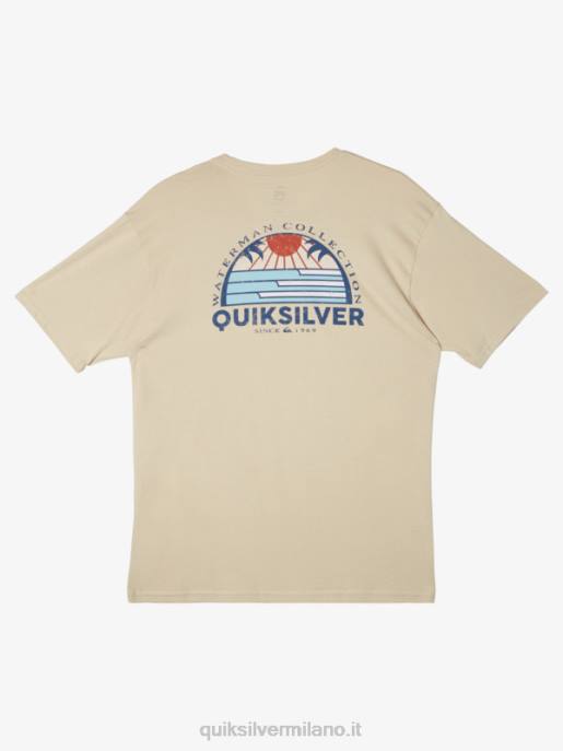 esso Quiksilver uomini t-shirt vista set waterman riso integrale HTZR38