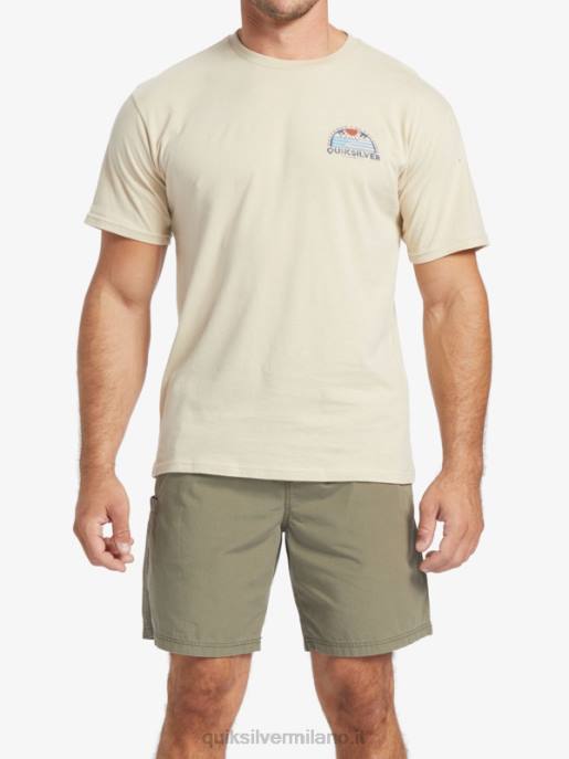esso Quiksilver uomini t-shirt vista set waterman riso integrale HTZR38