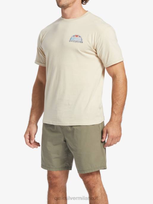 esso Quiksilver uomini t-shirt vista set waterman riso integrale HTZR38