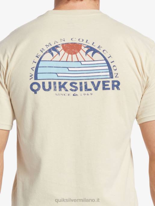 esso Quiksilver uomini t-shirt vista set waterman riso integrale HTZR38