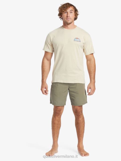 esso Quiksilver uomini t-shirt vista set waterman riso integrale HTZR38