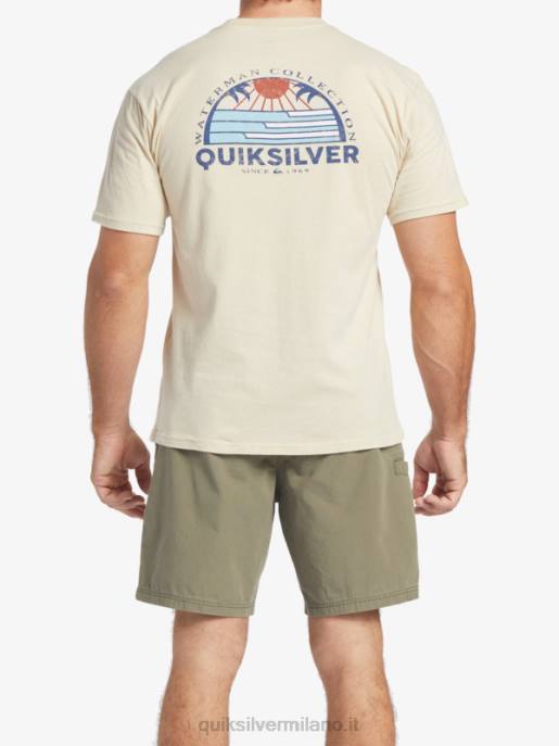 esso Quiksilver uomini t-shirt vista set waterman riso integrale HTZR38