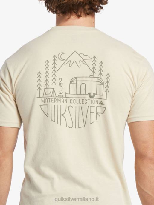 esso Quiksilver uomini t-shirt waterman outdoor livin riso integrale HTZR57