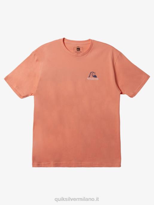 esso Quiksilver uomini waterman ottiene la maglietta jiggy rosa pesca HTZR948