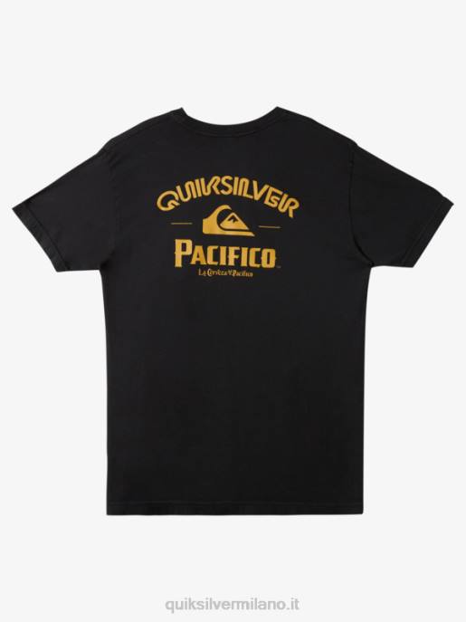 esso Quiksilver x Pacifico uomini maglietta sparatutto dritta asfalto HTZR8