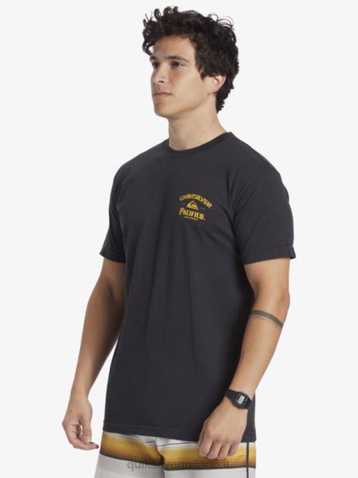 esso Quiksilver x Pacifico uomini maglietta sparatutto dritta asfalto HTZR8
