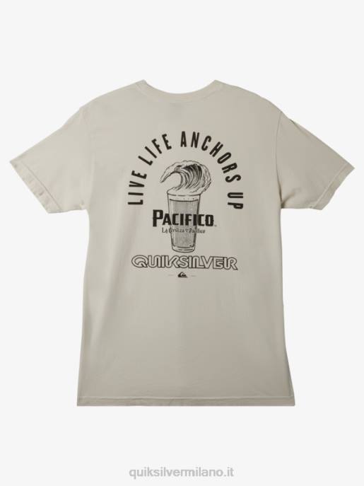 esso Quiksilver x Pacifico uomini non combattere la maglietta di gommapiuma calcolo HTZR11