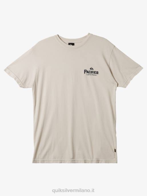 esso Quiksilver x Pacifico uomini t-shirt con vibrazioni sceniche calcolo HTZR9