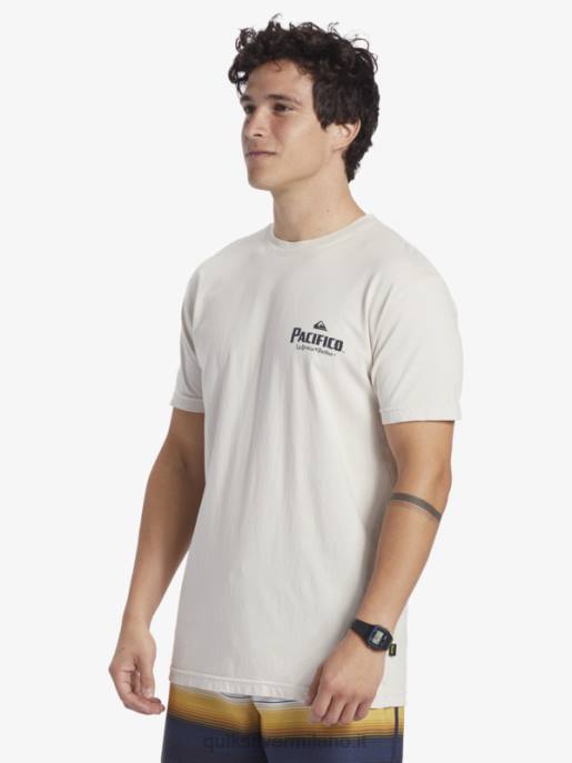 esso Quiksilver x Pacifico uomini t-shirt con vibrazioni sceniche calcolo HTZR9