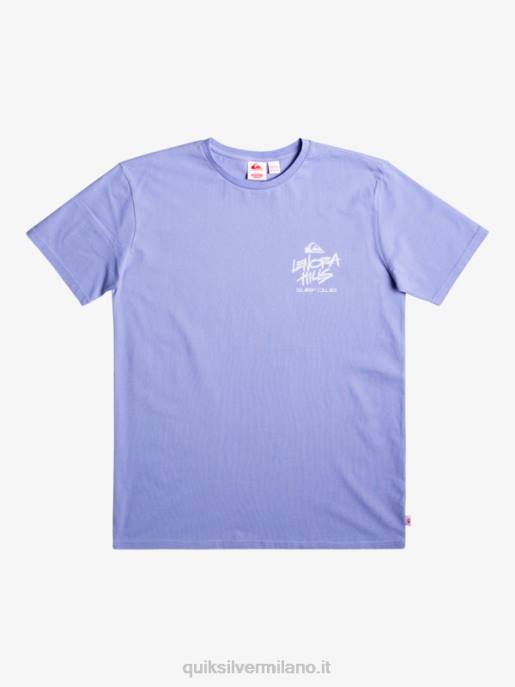 esso Quiksilver x Stranger uomini cose lenora t-shirt jacaranda HTZR1838