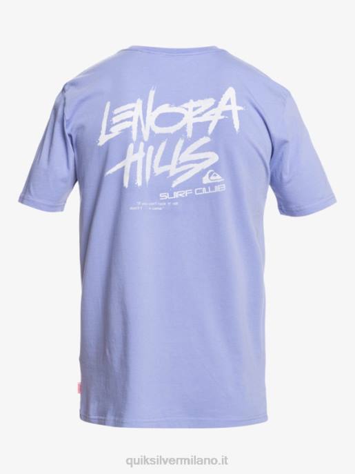 esso Quiksilver x Stranger uomini cose lenora t-shirt jacaranda HTZR1838