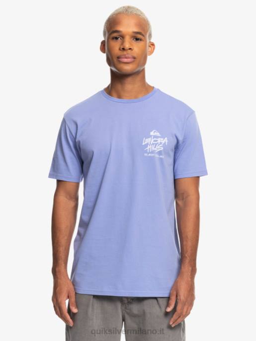 esso Quiksilver x Stranger uomini cose lenora t-shirt jacaranda HTZR1838