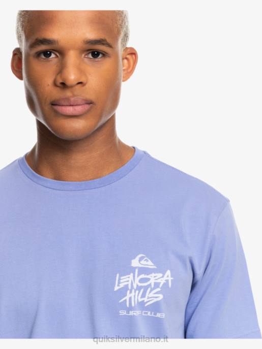 esso Quiksilver x Stranger uomini cose lenora t-shirt jacaranda HTZR1838