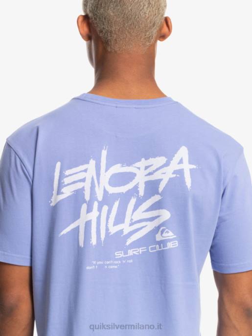 esso Quiksilver x Stranger uomini cose lenora t-shirt jacaranda HTZR1838