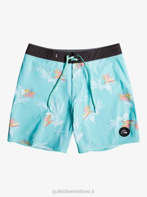 esso Quiksilver uomini Boardshort 18 surfsilk lavato angelo blu HTZR1760