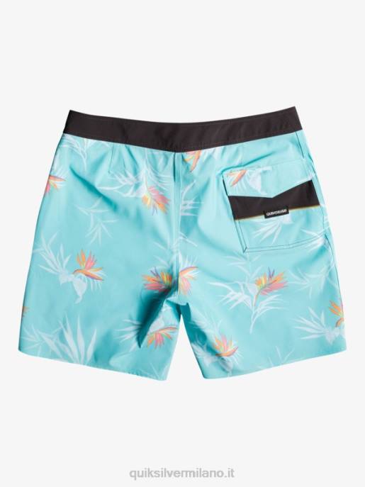 esso Quiksilver uomini Boardshort 18 surfsilk lavato angelo blu HTZR1760