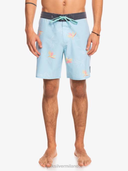 esso Quiksilver uomini Boardshort 18 surfsilk lavato angelo blu HTZR1760
