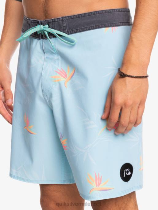 esso Quiksilver uomini Boardshort 18 surfsilk lavato angelo blu HTZR1760