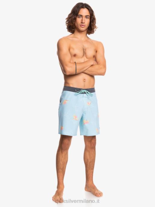 esso Quiksilver uomini Boardshort 18 surfsilk lavato angelo blu HTZR1760