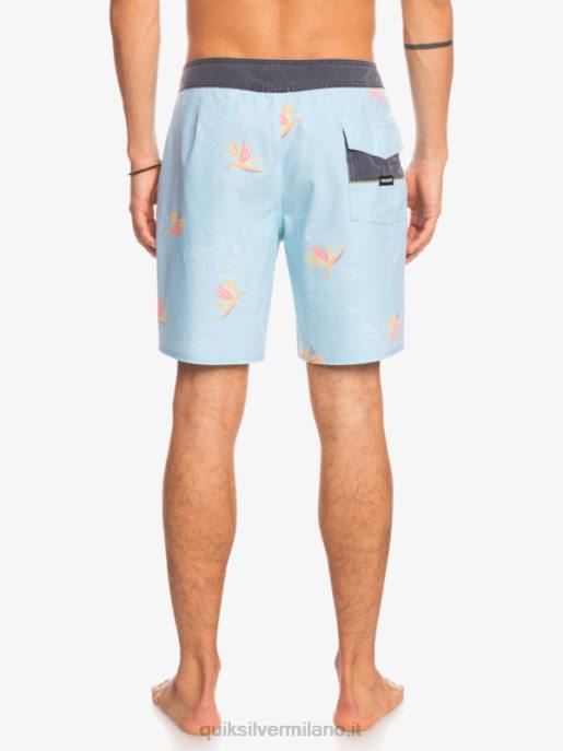esso Quiksilver uomini Boardshort 18 surfsilk lavato angelo blu HTZR1760