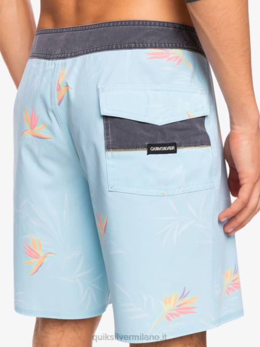 esso Quiksilver uomini Boardshort 18 surfsilk lavato angelo blu HTZR1760