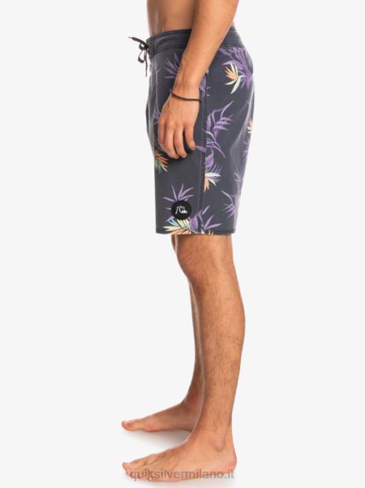 esso Quiksilver uomini Boardshort 18 surfsilk lavato asfalto HTZR1758