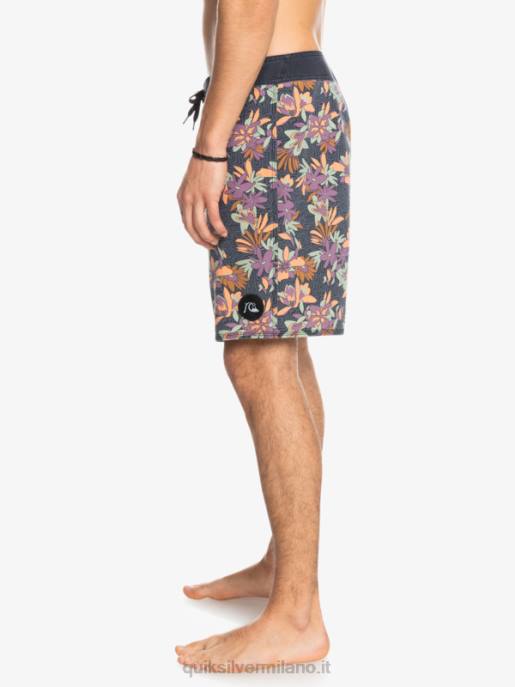esso Quiksilver uomini Boardshort 18 surfsilk lavato cancello di ferro HTZR1756