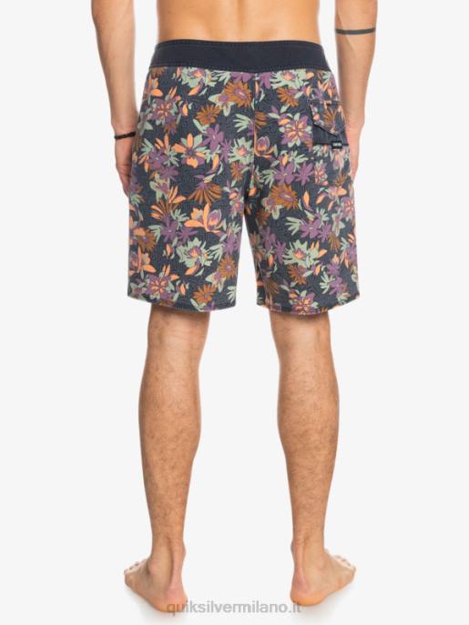 esso Quiksilver uomini Boardshort 18 surfsilk lavato cancello di ferro HTZR1756