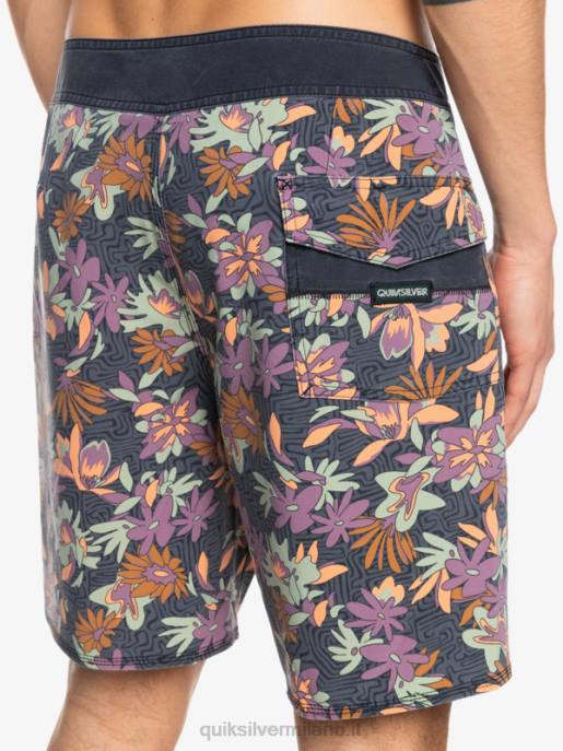 esso Quiksilver uomini Boardshort 18 surfsilk lavato cancello di ferro HTZR1756