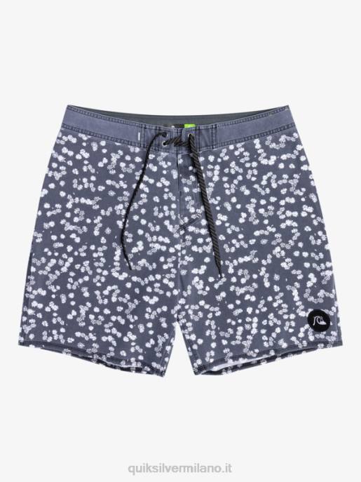 esso Quiksilver uomini Boardshort 18 surfsilk lavato nero HTZR1755